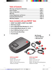 Rapid 2700KP Manual