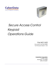 CyberData 011433 Operation Manual