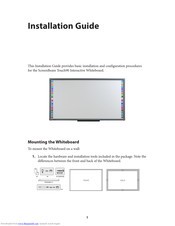 ScreenBeam Touch90 Installation Manual