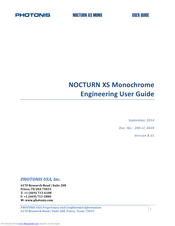 PHOTONIS NOCTURN XS MONO User Manual