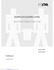ETNA EFK769WIT Instructions For Use Manual