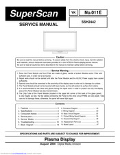 SUPERSCAN SSH2442 Service Manual