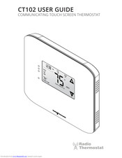 Radio Thermostat CT102R1 User Manual