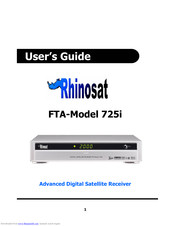 RHINOSAT 725i User Manual