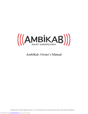 Komet AmbiKab Owner's Manual