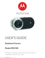 Motorola MDC100 User Manual