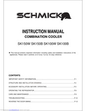 Schmick SK100W Instruction Manual