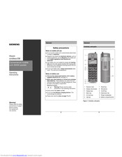 Siemens 2000C pocket Operating Instructions Manual