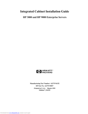 HP A4900A Installation Manual