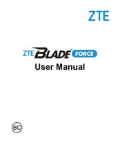 Zte Blade Force User Manual