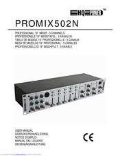 HQ Power PROMIX502N User Manual