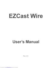 EZCast Wire User Manual