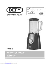 Defy SM 720 B Instruction Manual