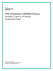 HPE FlexNetwork HSR6600 Configuration Manual