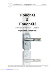 Intelligent Biometric Controls 1TouchXL Operator's Manual