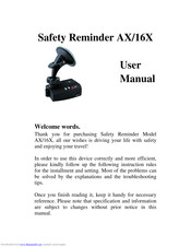 Dongguan Wanma Electronic AX/16X User Manual