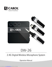 CAROL DW-26 Operation Manual