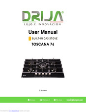 Drija TOSCANA 76 User Manual