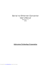 Infosystem Technology Corporation WS-1300 User Manual