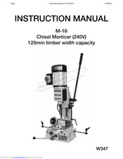 Hafco M-16 Instruction Manual