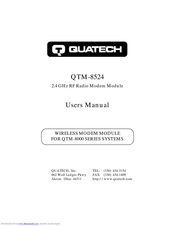 Quatech QTM-8524 User Manual