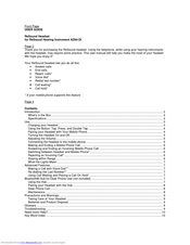 ReSound Mini BTE AZ60-di Mini BTE AZ60-Vi User Manual