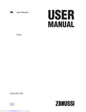 Zanussi ZOG10311XK User Manual