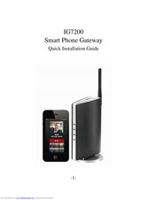 Mocet IG7200 Quick Installation Manual
