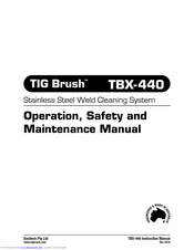 TIG Brush TBX-440 Operation, Safety And Maintenance Manual