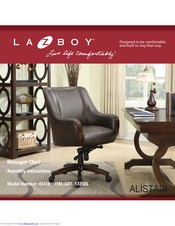 LAZBOY ALISTAIR Assembly Instructions Manual