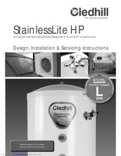 gledhill StainlessLite HP250IND Design, Installation & Servicing Instructions
