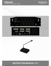 PROPHON PMA4240 Instruction Manual