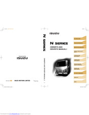 Isuzu N-series 2011 Owner's And Driver's Manual