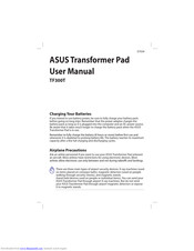 Asus Transformer Pad TF300TG User Manual