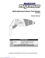 MasterCraft 54-4790-6 Owner's Manual