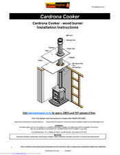 Warmington Cardrona Cooker Installation Instructions Manual