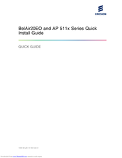 Ericsson AP 5118U Quick Manual