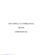SmartRG SR310N User Manual