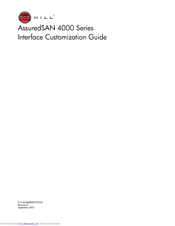 Dot Hill Systems AssuredSAN 4000 Series Customization Manual