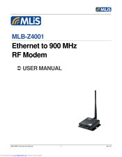 MLis MLB-Z4001 User Manual
