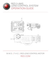 RED 3-Axis Lens Control System Operation Manual