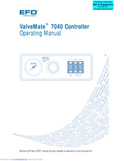 EFD ValveMate 7040 Operating Manual