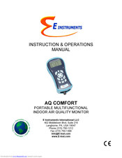 E Instruments AQ COMFORT Instruction & Operation Manual