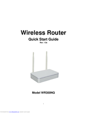 Phonex Broadband WR300NQ Quick Start Manual