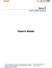 ALAT UJI M5-200 User Manual
