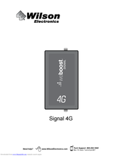 Wilson Electronics Signal 4G SmarTech III Installation Instructions