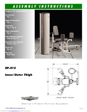 TuffStuff SP-415 Assembly Instructions Manual