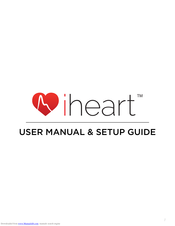 iHeart SpO2 User Manual & Setup Manual