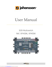 Johansson 9743SK User Manual