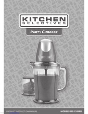 kitchen Selectives MC-2109RD Instruction Manual